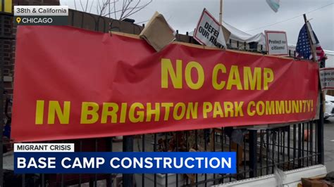 Migrant camp in Brighton Park still weeks away, officials say